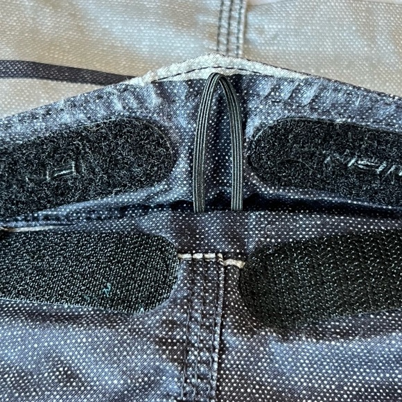 O’NEILL Board Shorts Cargo Side Pocket Swim Gradient Striped Gray Blue Men’s 40 - Picture 13 of 17